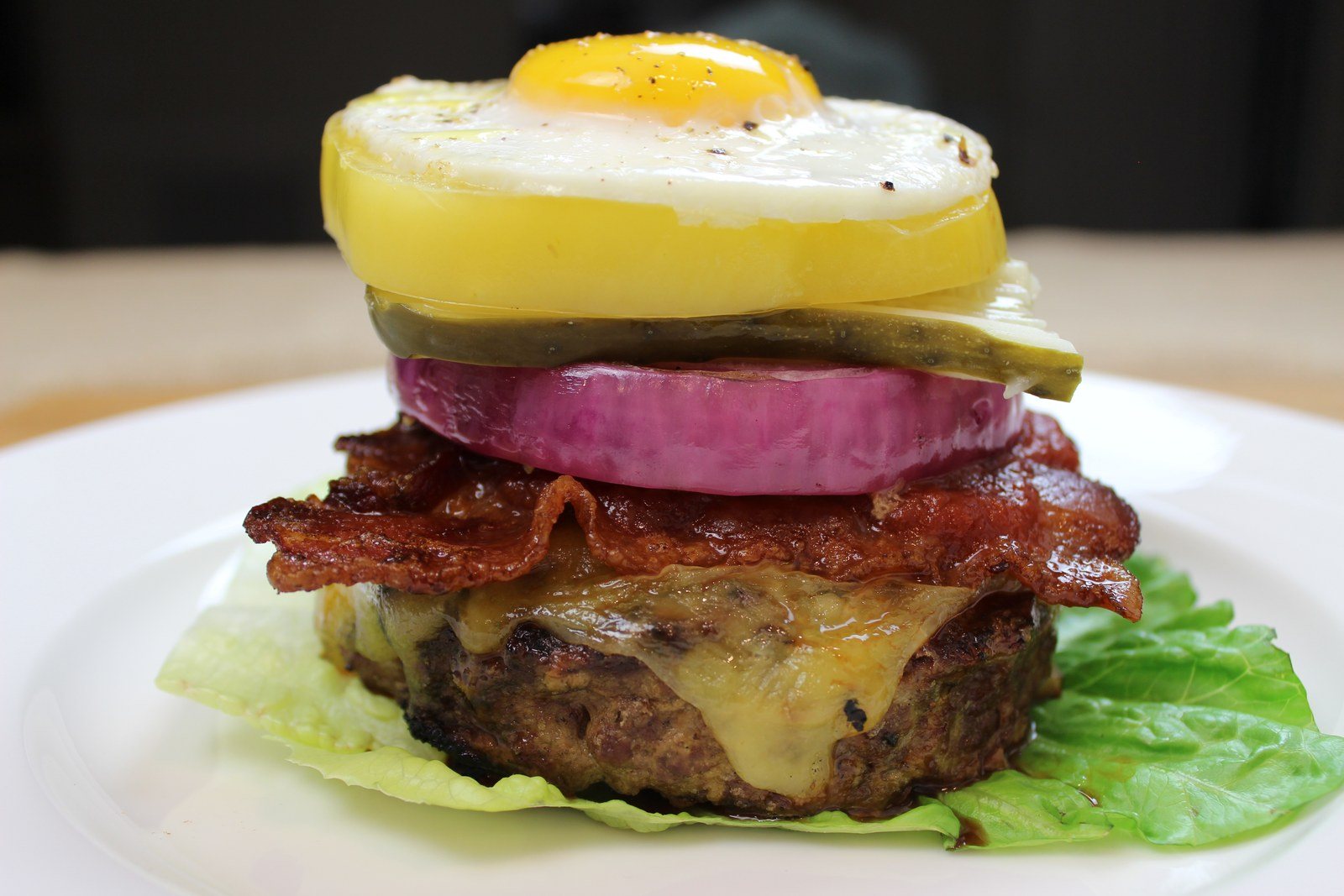 EPIC BUNLESS BURGER!!!