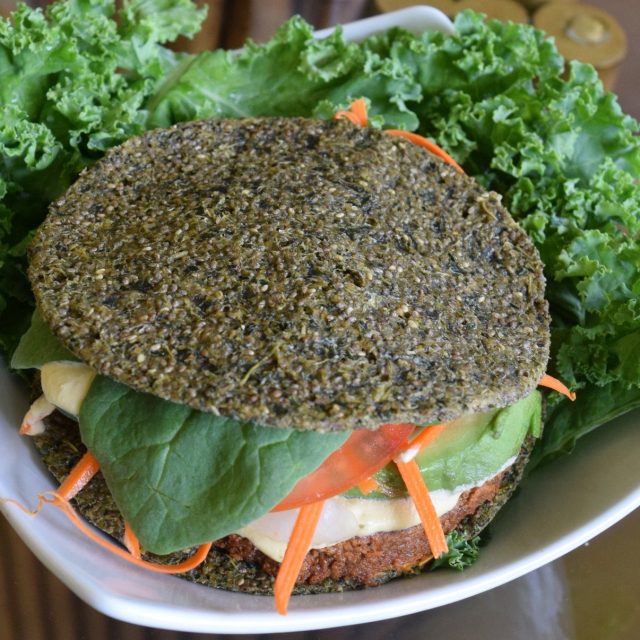 Raw Vegan Walnut Burger