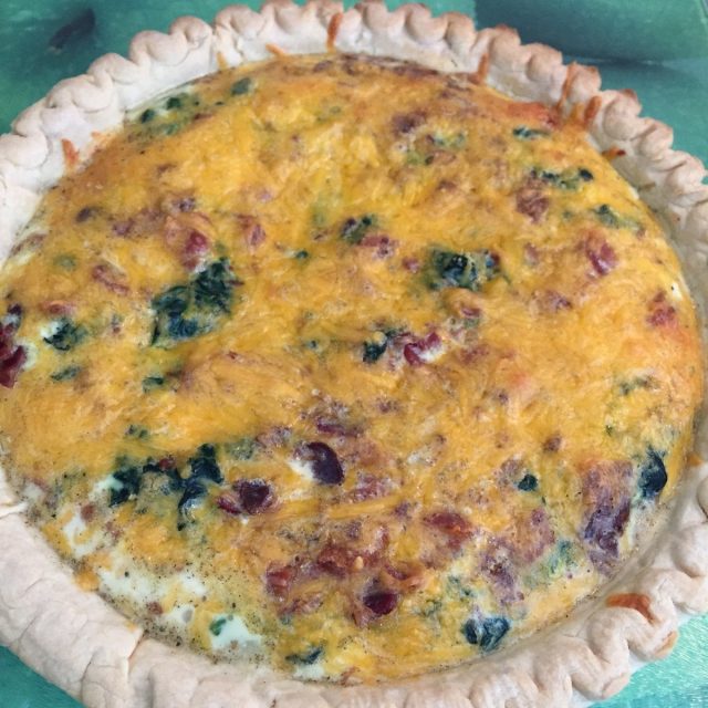 Bacon Spinach Quiche