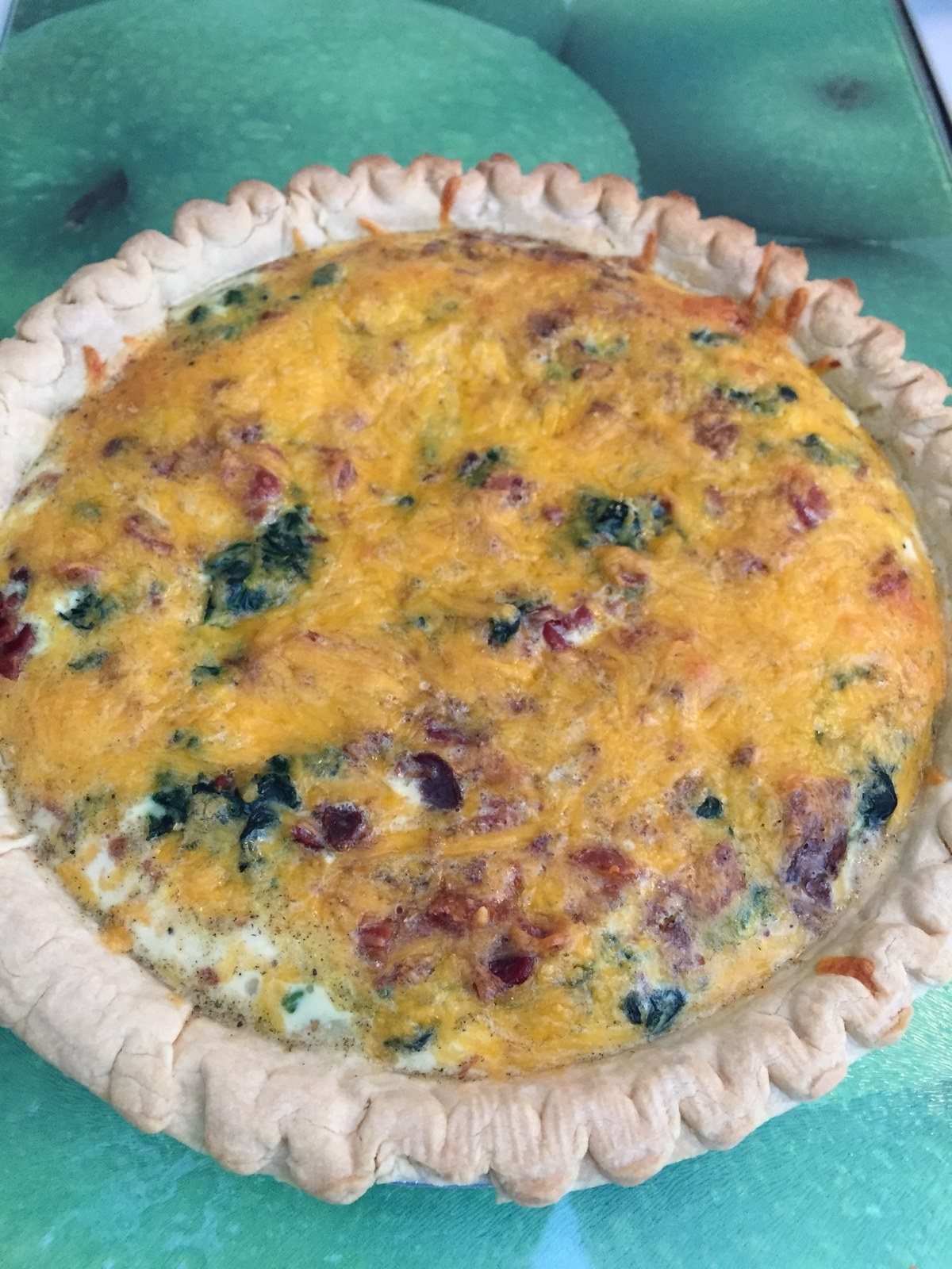 Bacon Spinach Quiche