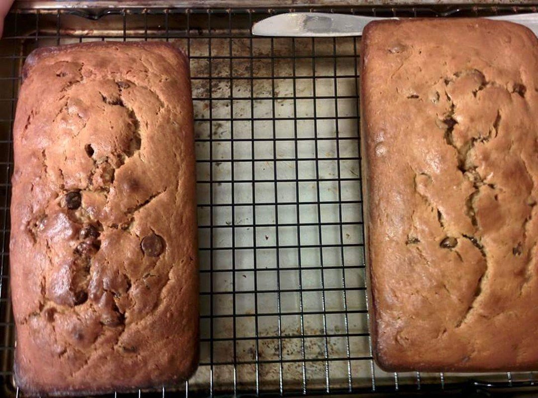 Chocolate Chip Peanut Butter Banana Bread