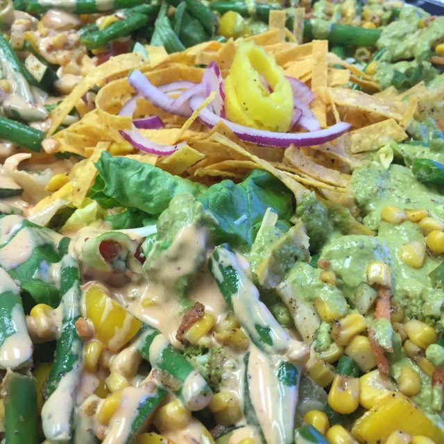 Southwest Chicken Salad Platter