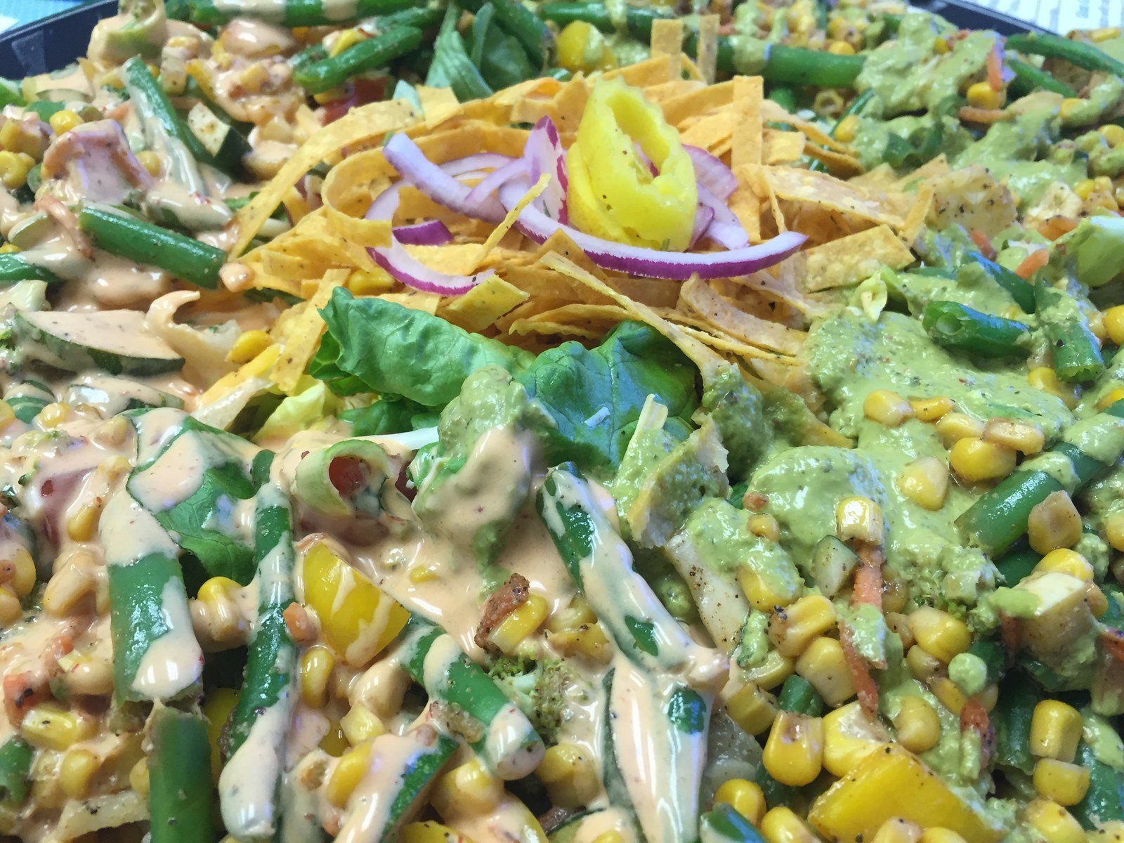 Southwest Chicken Salad Platter