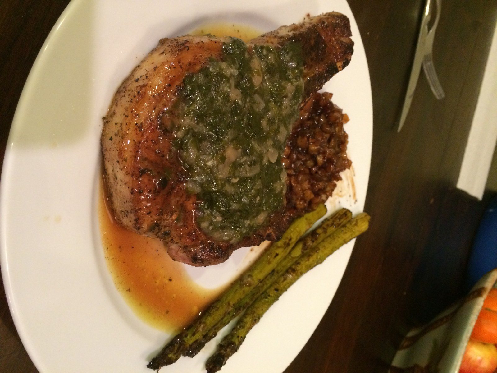 Pork Chop 'n Apples