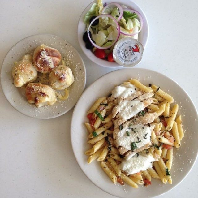 Baked Chicken Caprese Pasta @ Big Apple