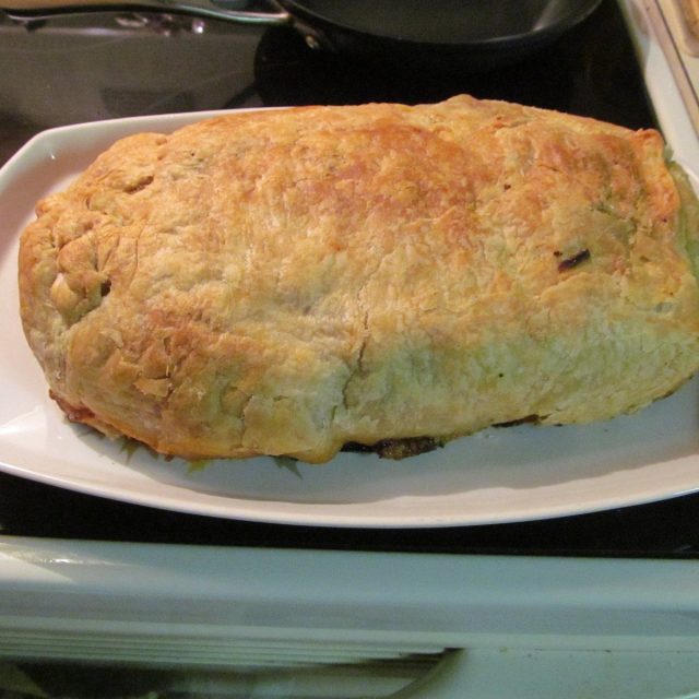 Puff Pastry Wrapped Meatloaf
