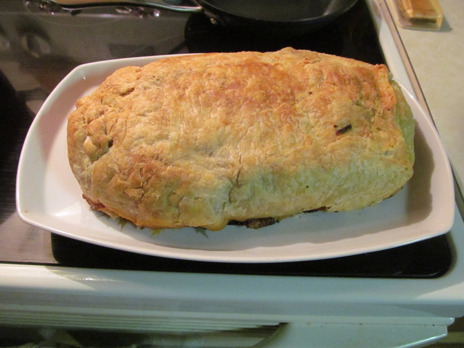 Puff Pastry Wrapped Meatloaf