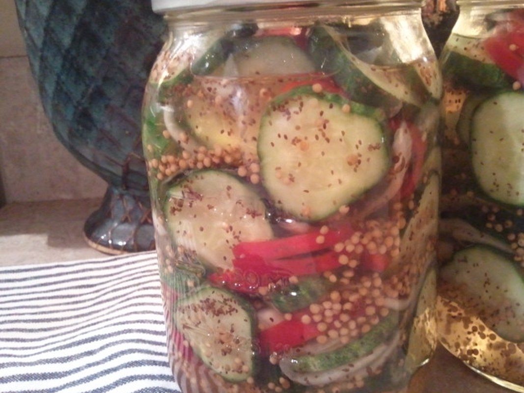 Spicey Bread And Butter Pickles