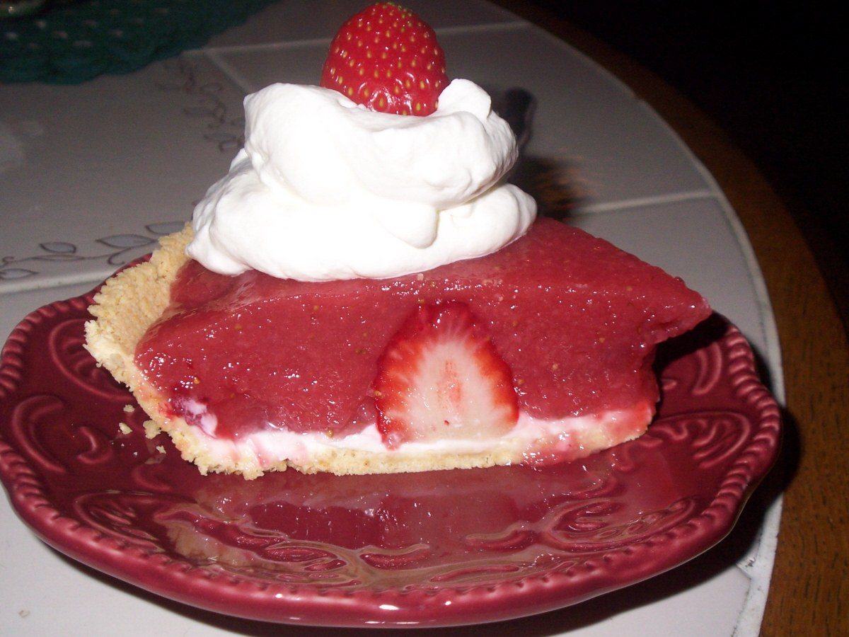 No Bake Strawberry Pie