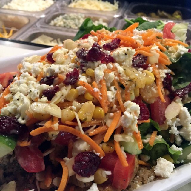 Garden Salad With Quinoa