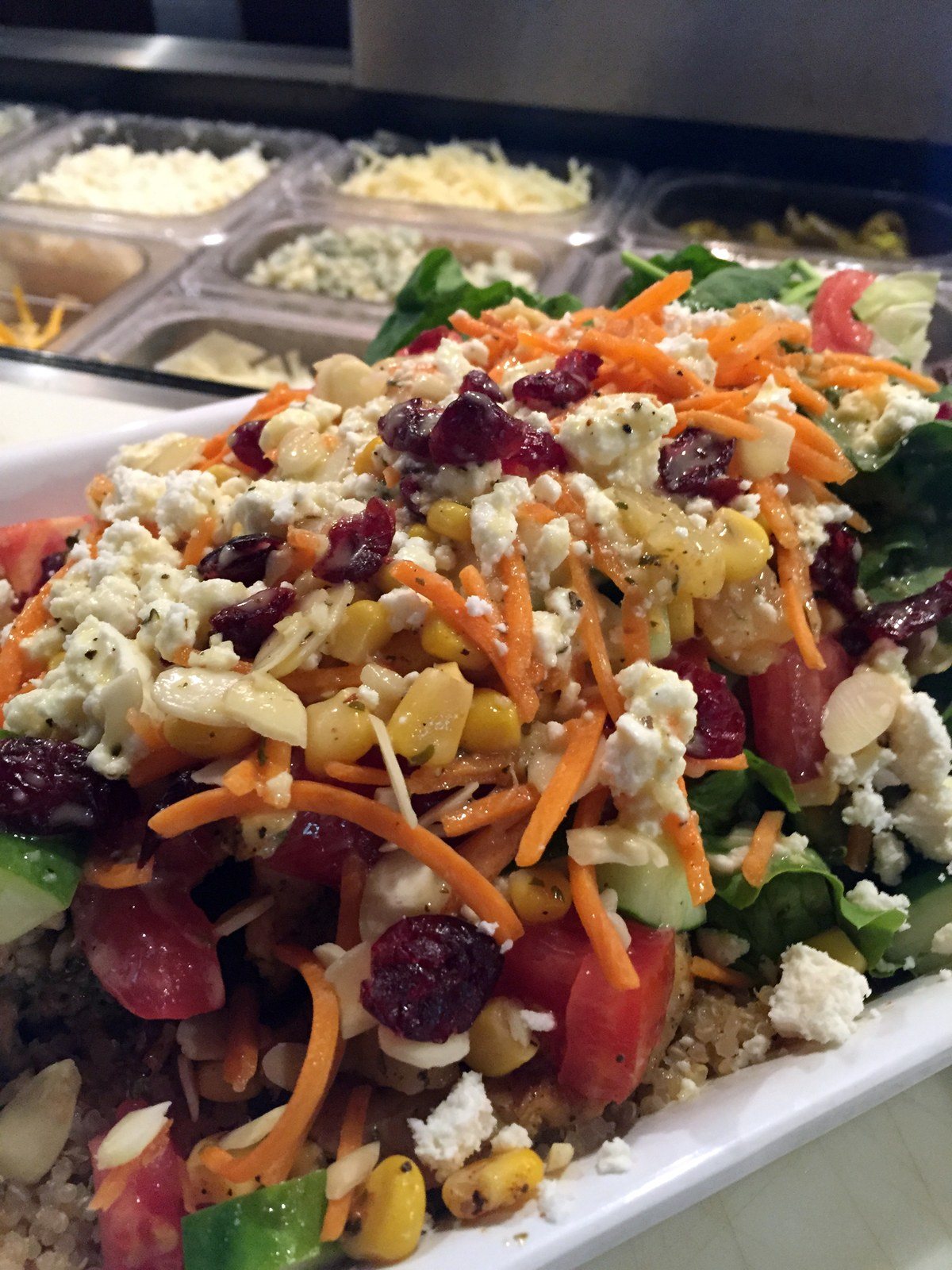 Garden Salad With Quinoa