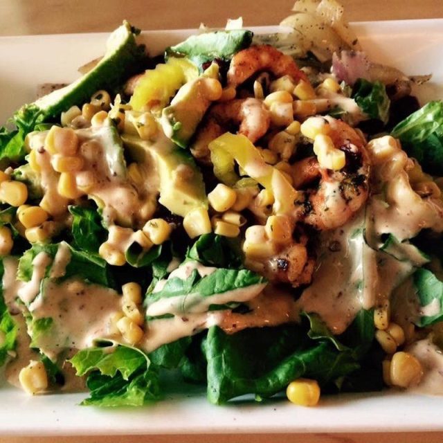 Scrumptious Seared Shrimp Salad