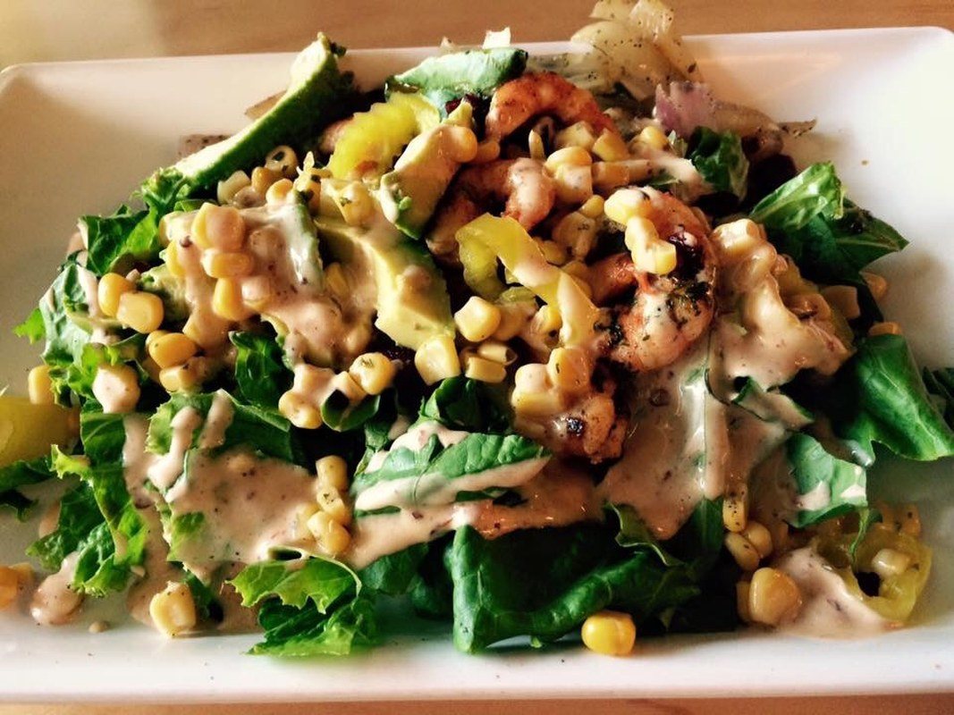 Scrumptious Seared Shrimp Salad