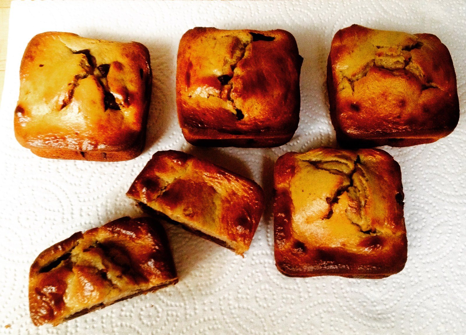 Flourless Cashew Butter Chocolate Chip Muffins