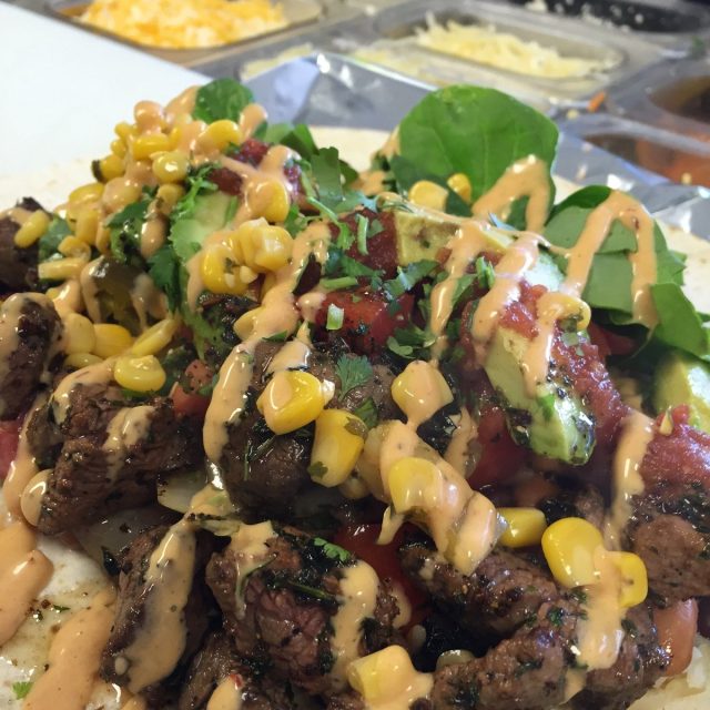 Spicy Steak Wrap