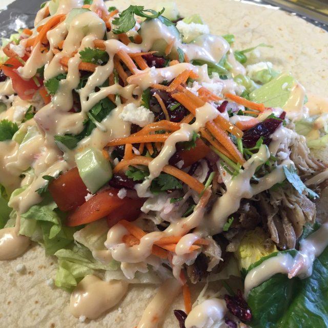 Pulled Pork Wrap