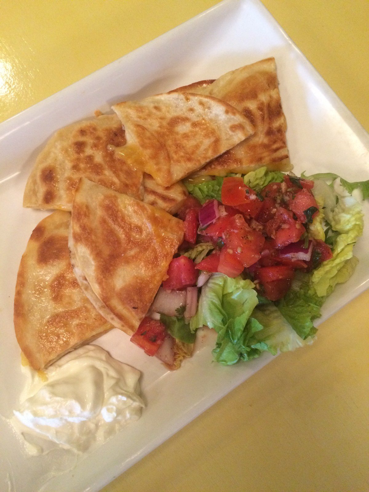 Ali's Kids Meal Quesadilla, Age 3