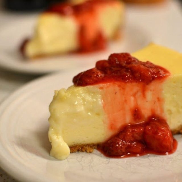 Buttermilk Cheesecake With Fresh Berries