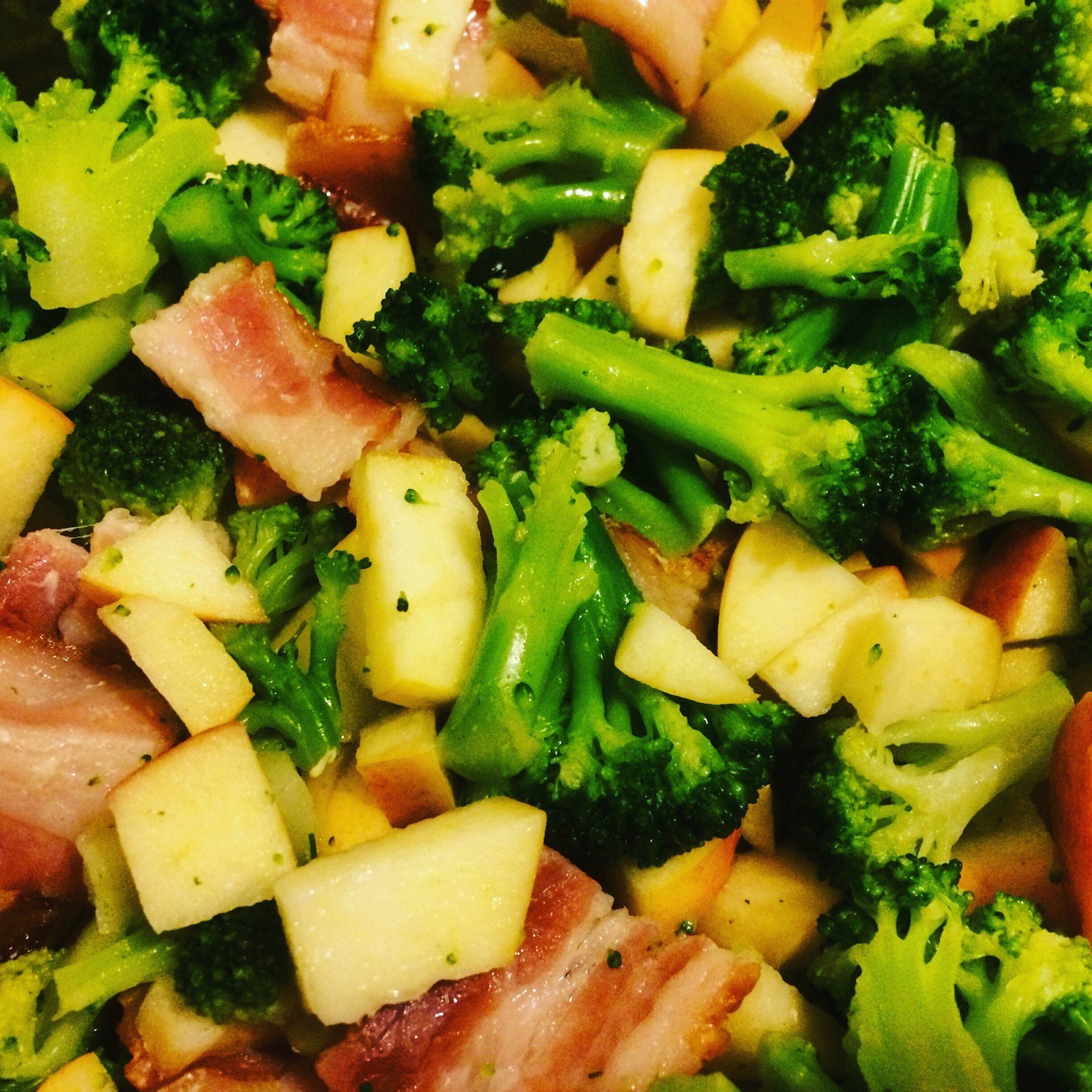 Bacon, Apples, And Broccoli