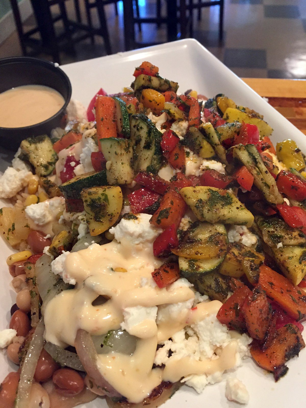 Seared Veggie Salad