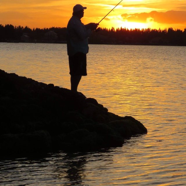 Fishing At Dawn