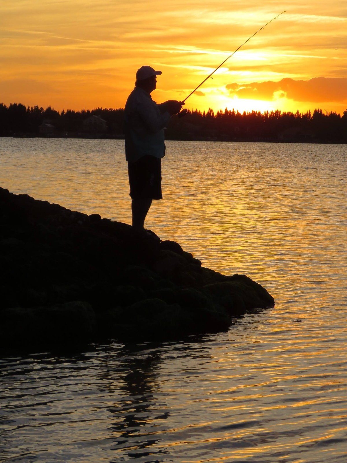 Fishing At Dawn