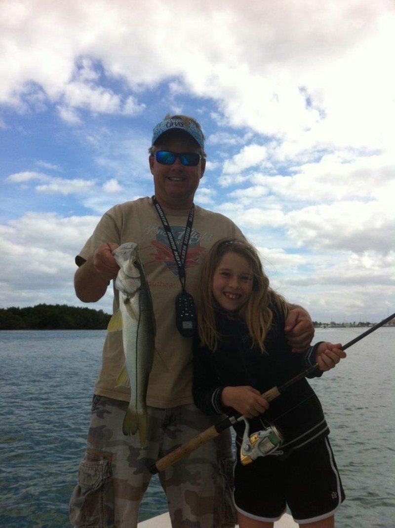 The First Fish She Caught All By Herself!