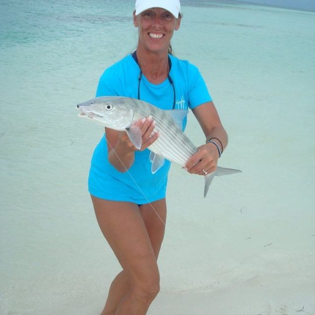 Her First Bonefish