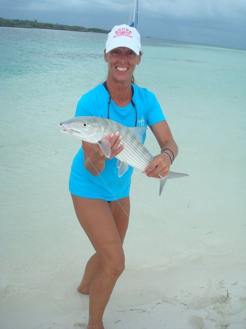 Her First Bonefish