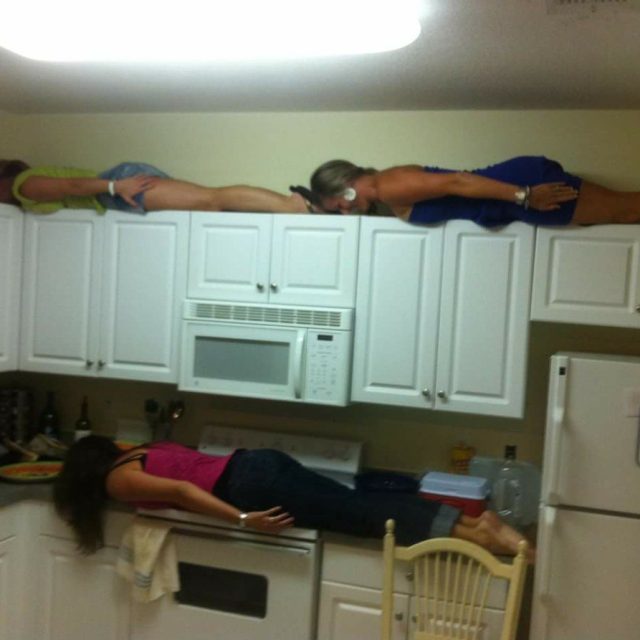 Triple Kitchen Plank