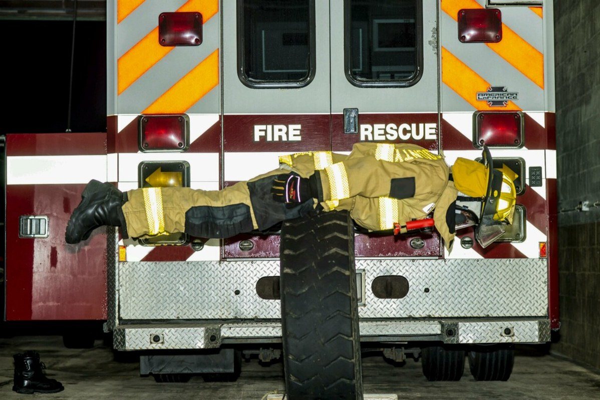 Firefighter Tire Plank