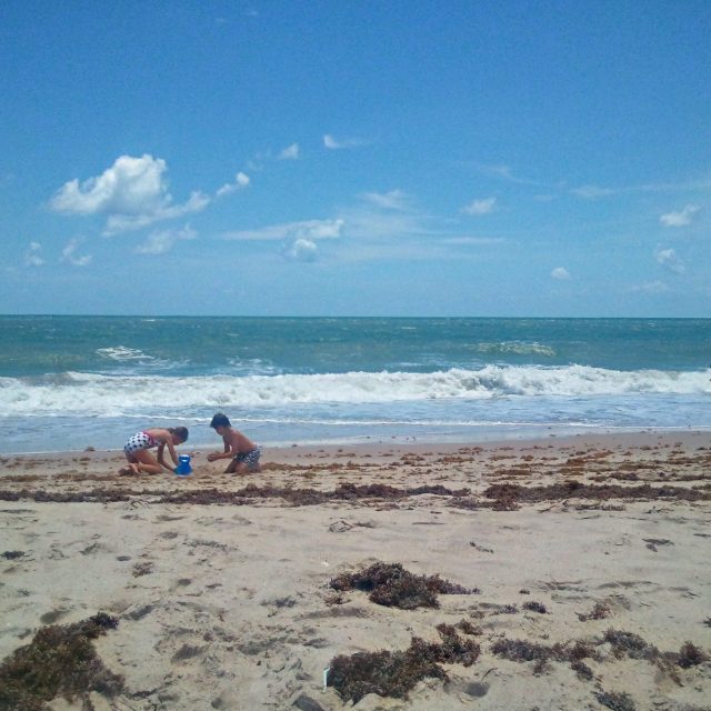 Building Sandcastles On South Beach