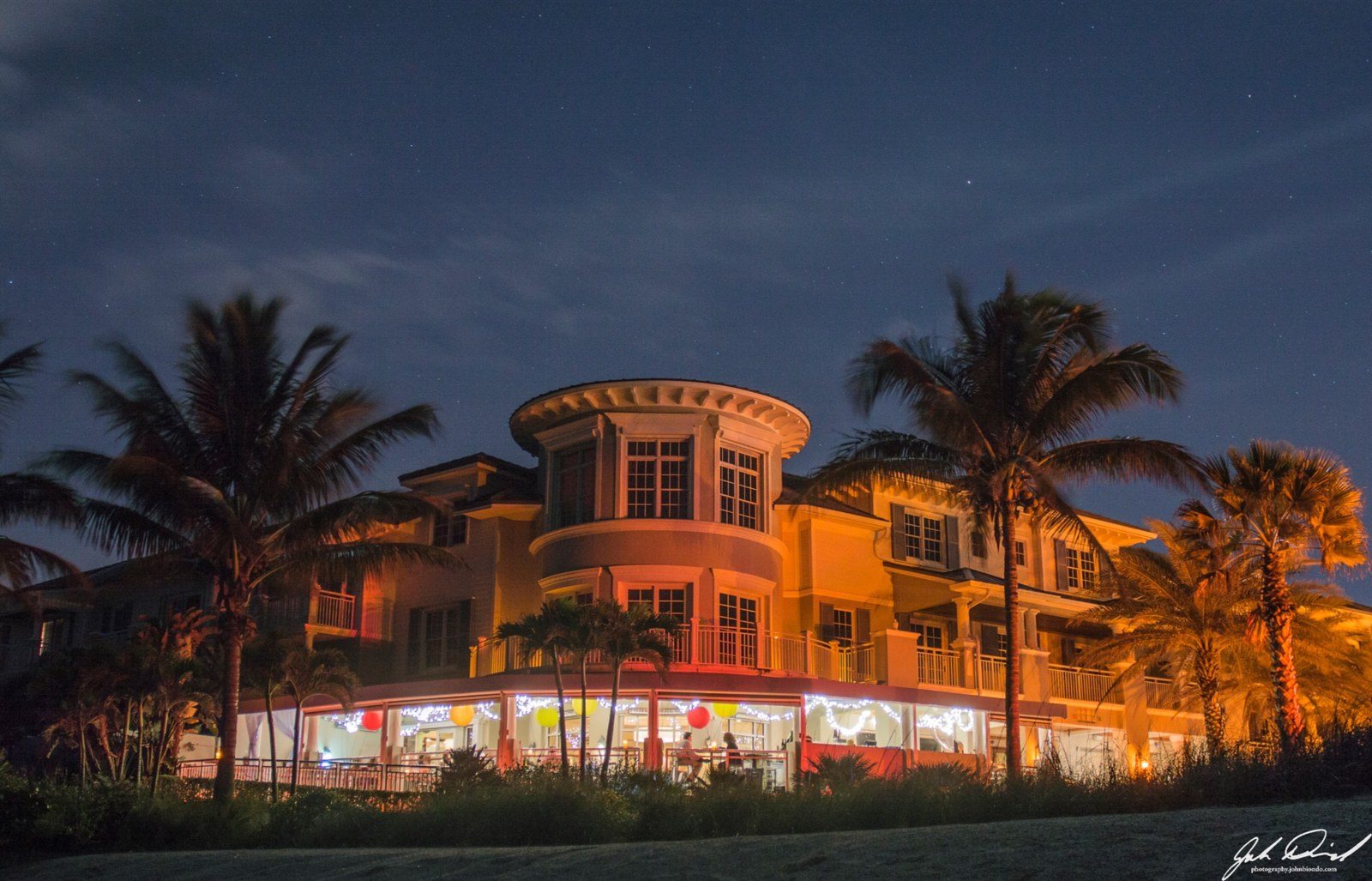 The Citrus Grill At Night
