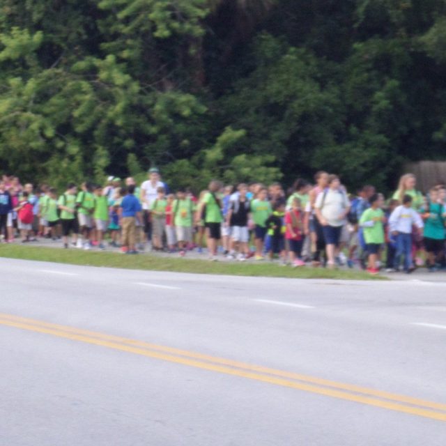 Citrus Elementary Walk To School Day