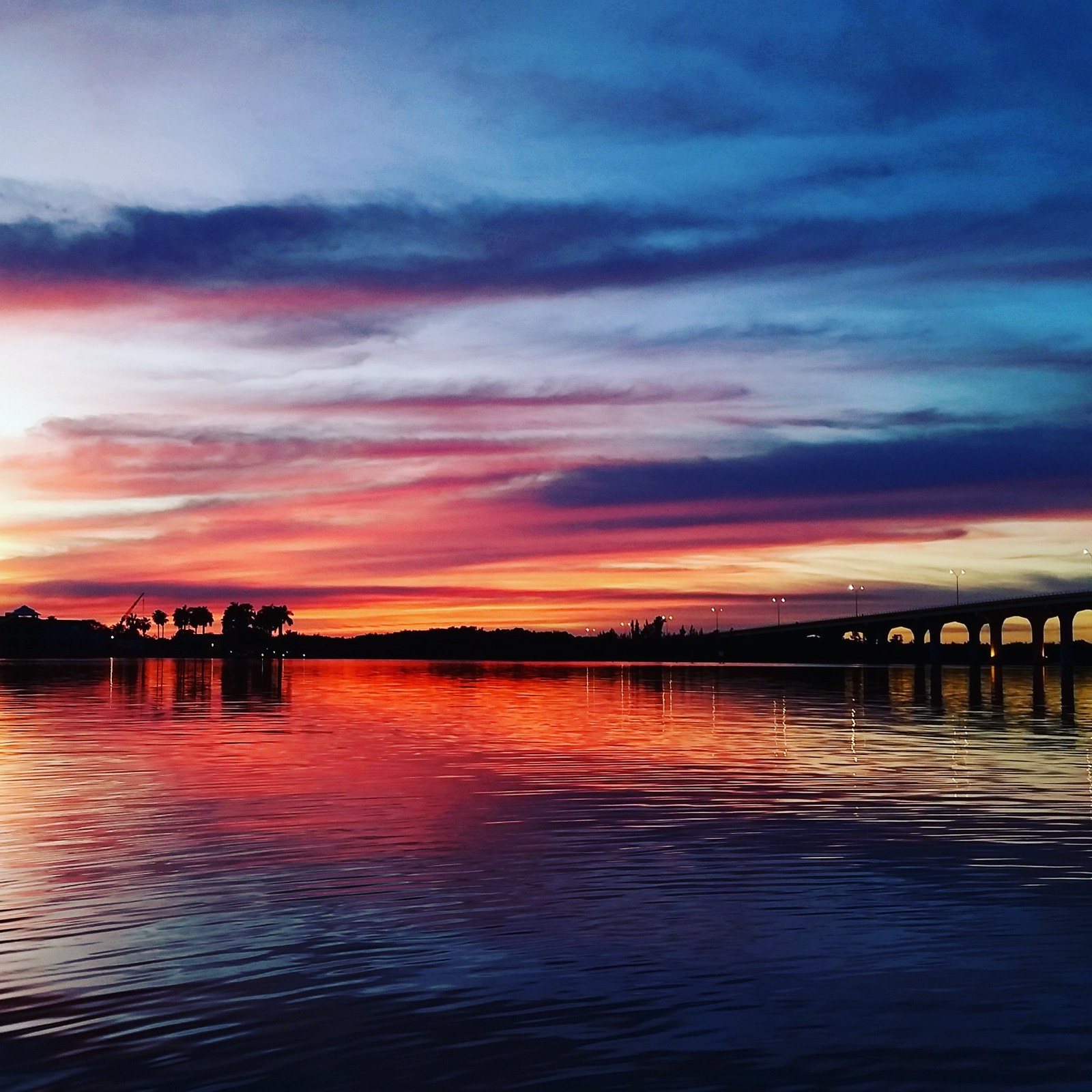 Barber Bridge Sunset