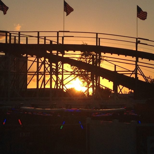 Sunset Roller Coaster