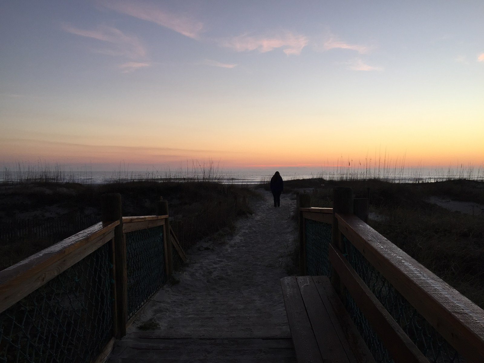 Walking Into The Sun