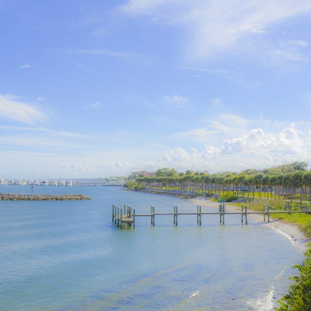 Looking South From The Lower End Of The Western Side Of The South Causeway Bridg