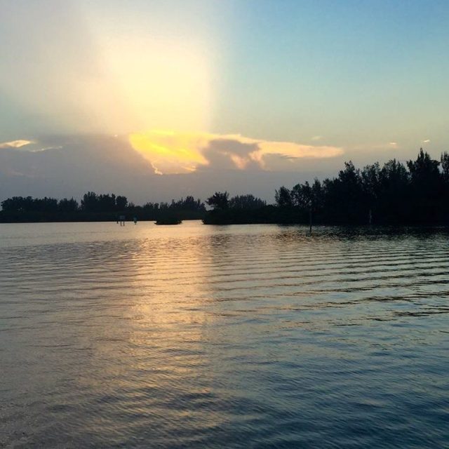 Sunset Over Indian River