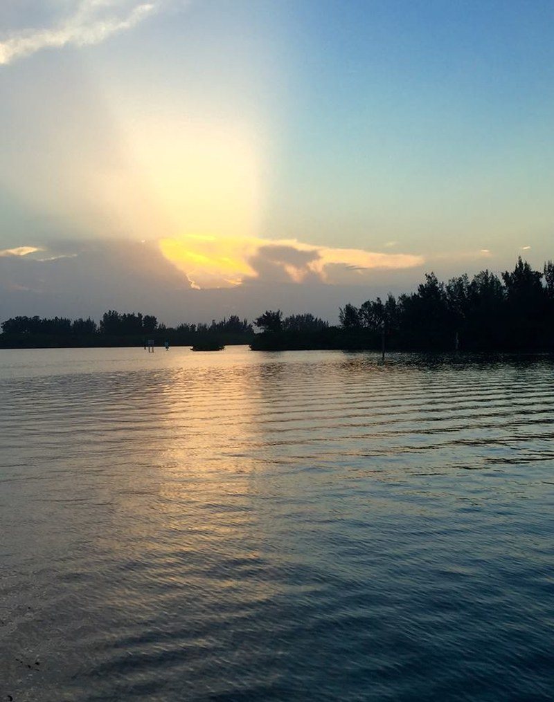 Sunset Over Indian River