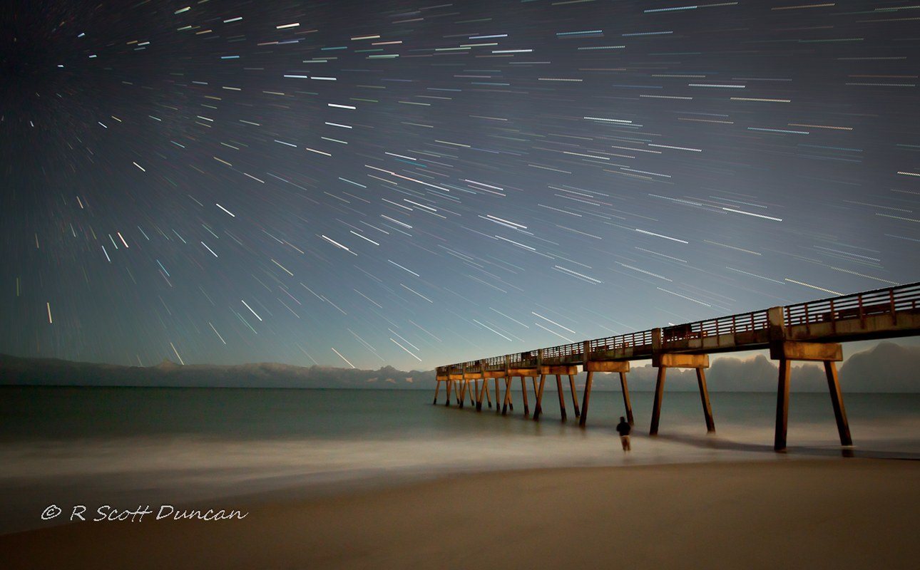Vero Beach Pier Meteors?