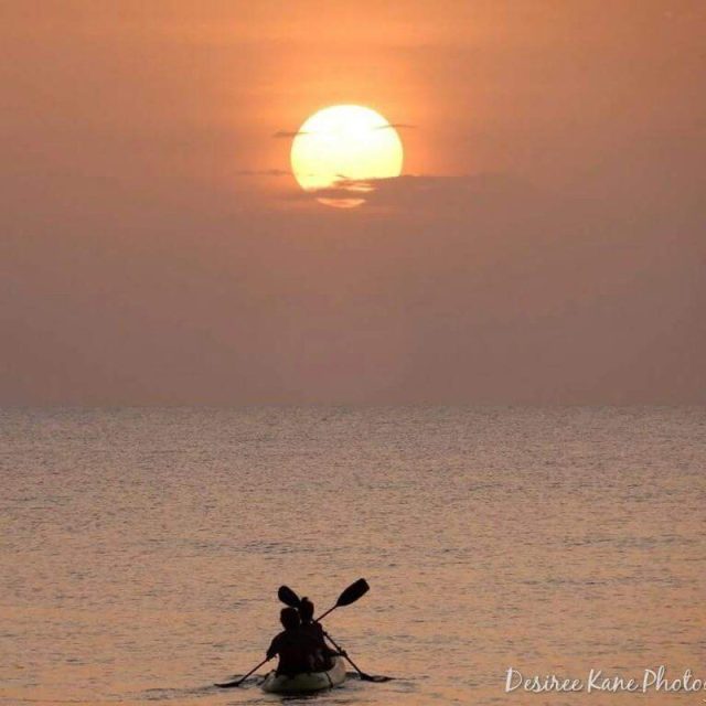 Kayak Into The Sunrise