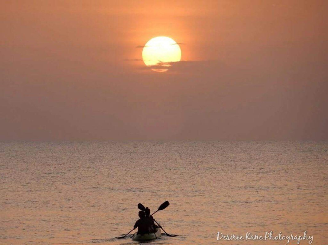Kayak Into The Sunrise