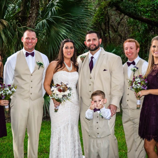 My Beautiful Wedding Party And Mr. Personality Son.