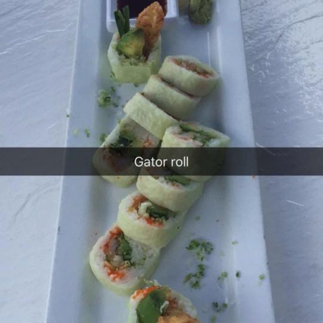 Gator Sushi Roll