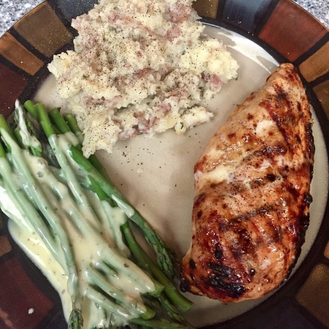 Glazed Grilled Chicken Breast