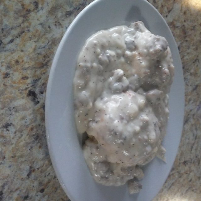 Biscuits And Sausage Gravy