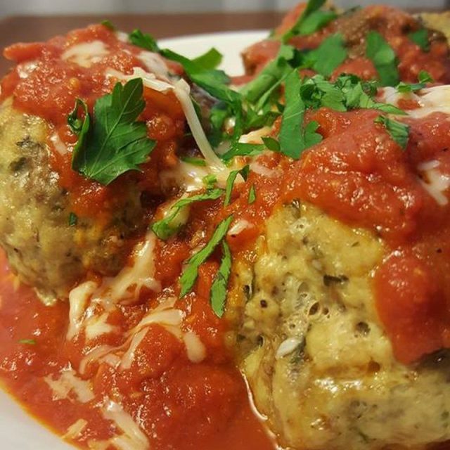 Chef Chet's Meatballs At Maison Martinique Restaurant