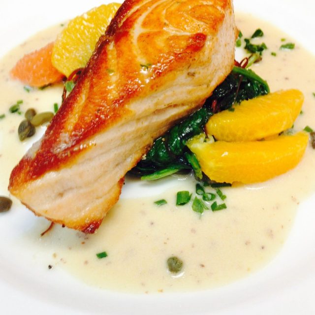 Atlantic Salmon W/Citrus Segments