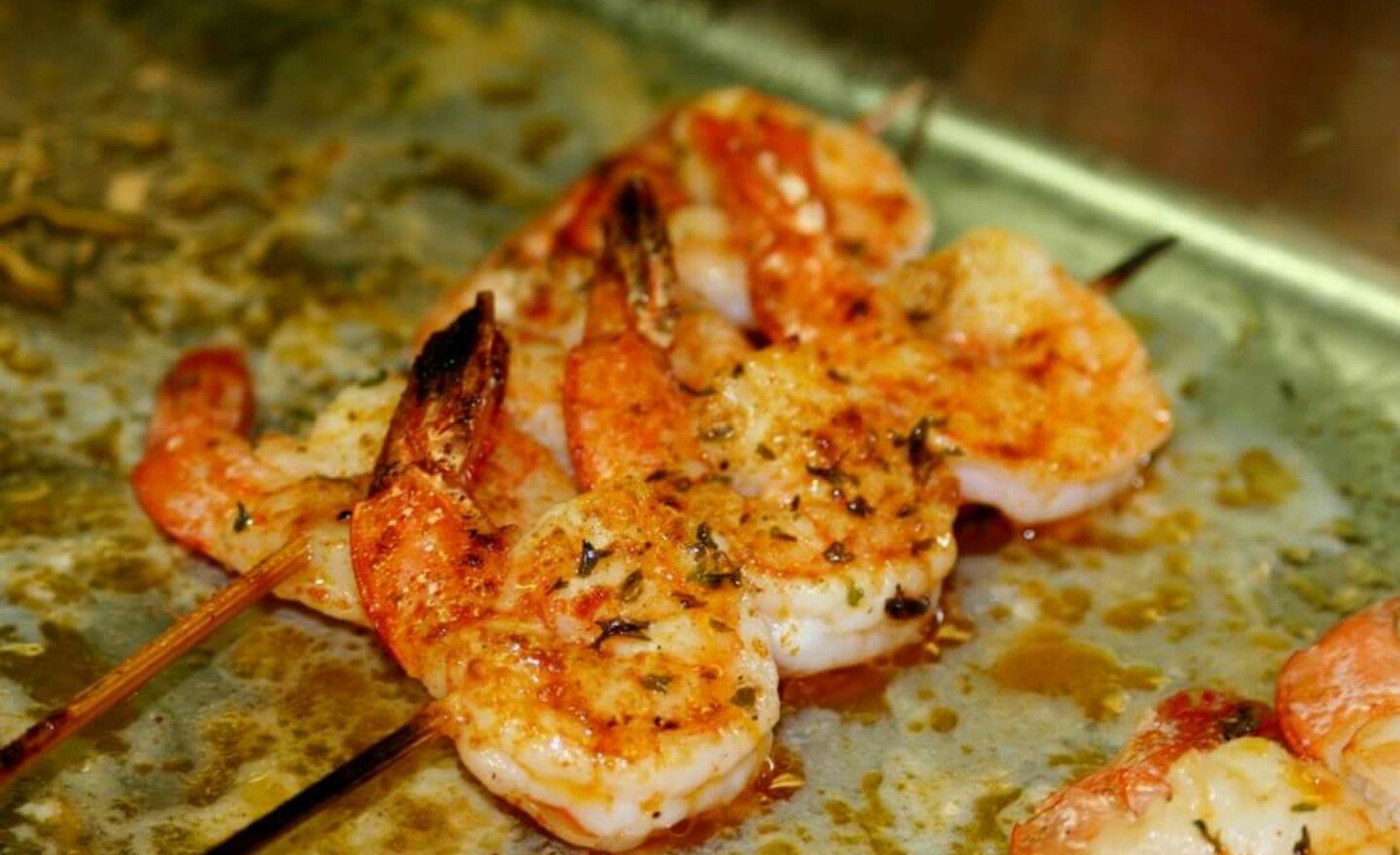 Garlic Shrimp Skewers, Italian American Civic Association